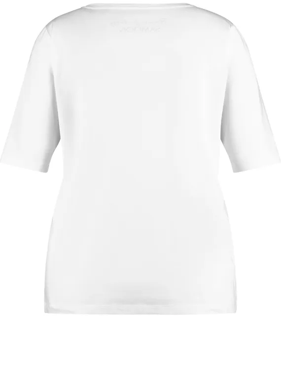 SAMOON Футболка с надписью из страз