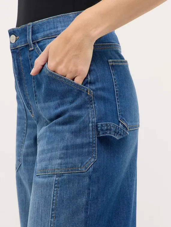 ANGELS Джинсы палаццо с карманами