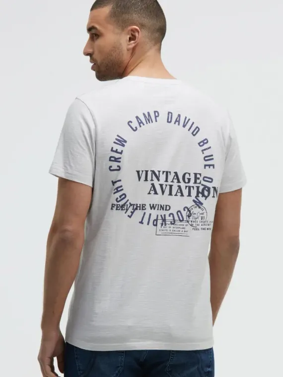 CAMP DAVID Футболка с принтом на спине