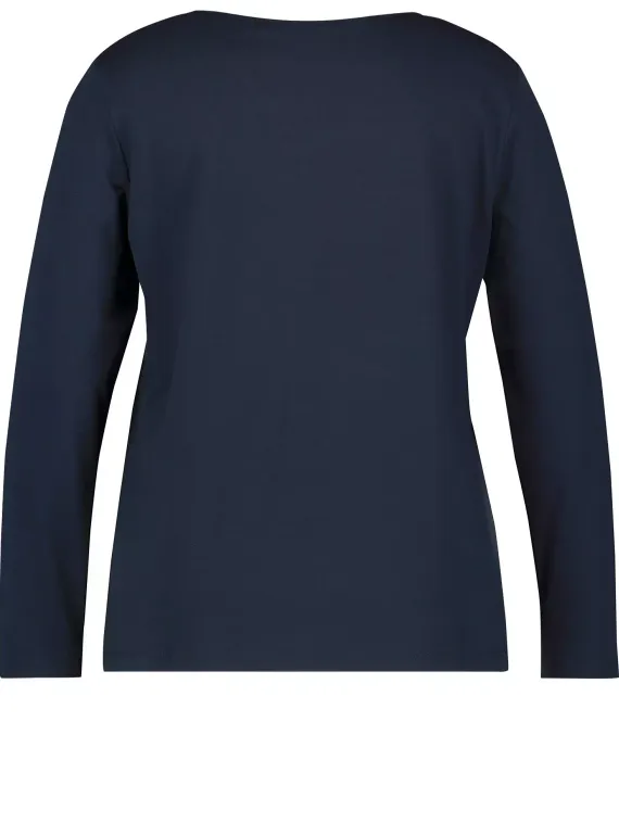 SAMOON Футболка с длинным рукавом