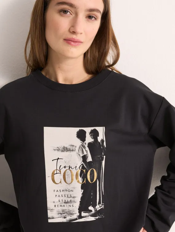 UNQ Толстовка с фотопринтом