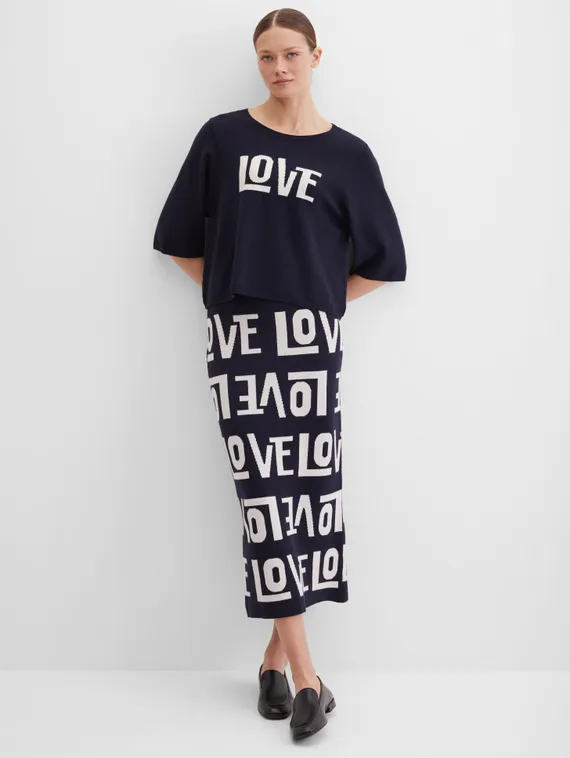 Elisa.and.me Джемпер с надписью