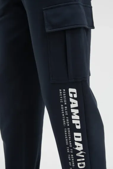 CAMP DAVID Спортивные брюки с карманами и принтами