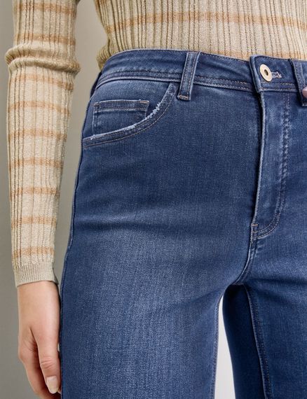 TAIFUN Джинсы расклешенные