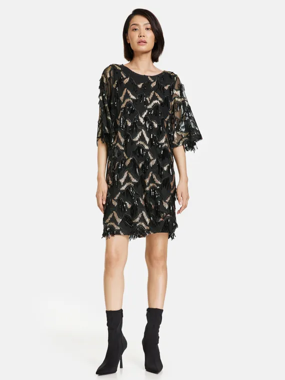 TAIFUN Платье с пайетками