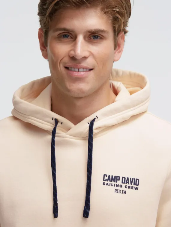 CAMP DAVID Толстовка с принтом на спине