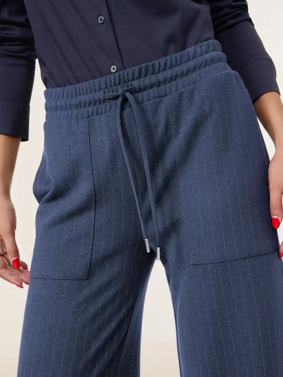 GERRY WEBER Брюки в полоску из джерси