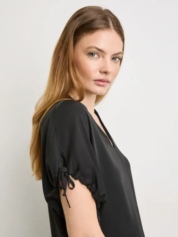 TAIFUN Платье атласное