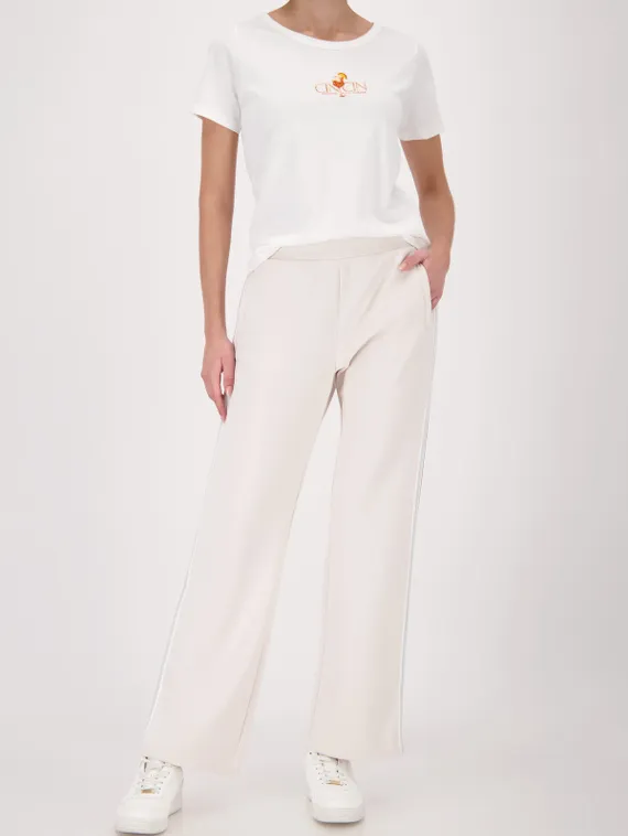 MONARI Джоггеры с лампасами из люрекса