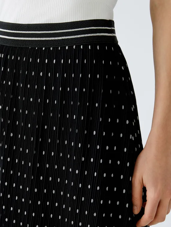 Oui Юбка плиссированная из сетки