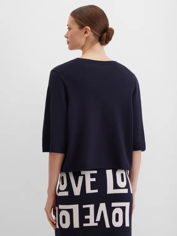 Elisa.and.me Джемпер с надписью