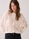SUMMUM Прозрачная кружевная блуза