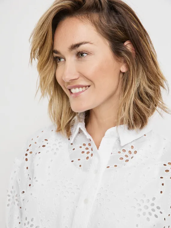 GERRY WEBER Блуза ажурная