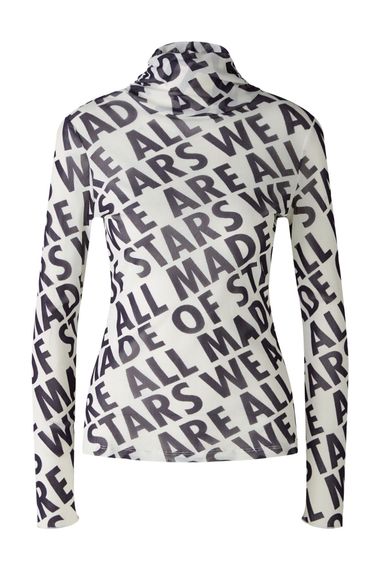 Oui Блуза сетчатая