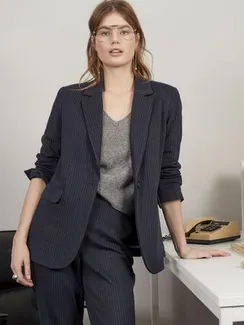 Oui Пиджак из трикотажа