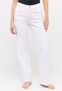 ANGELS Джинсы широкие в белом цвете