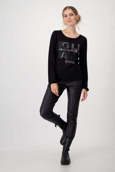 MONARI Футболка черная с надписью