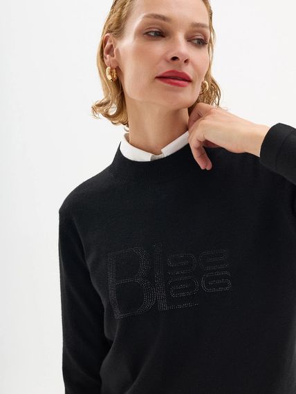 BULMER Джемпер со стразами