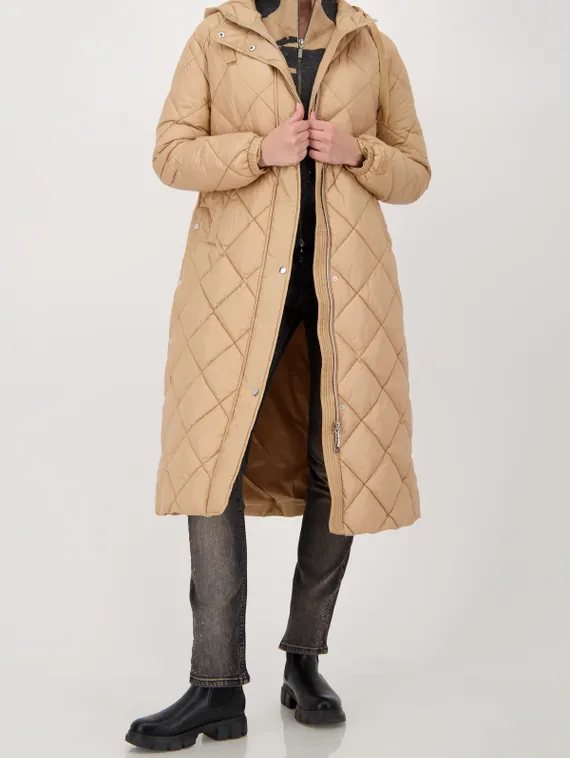 MONARI Стеганое пальто с капюшоном