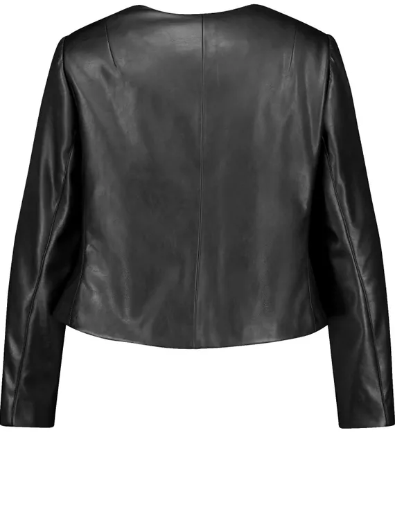 SAMOON Жакет из экокожи