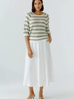 Oui Пуловер из 100% льна