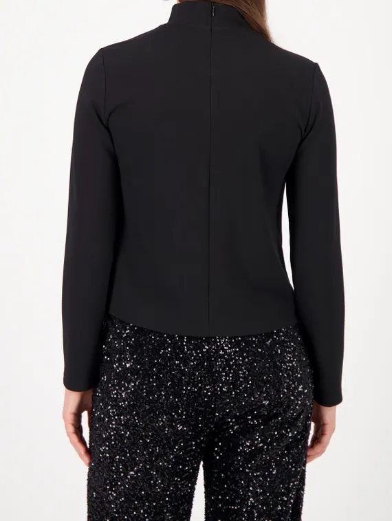 MONARI Толстовка с вырезом и воротником-стойкой