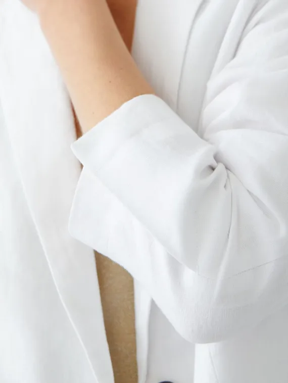 Oui Пиджак льняной