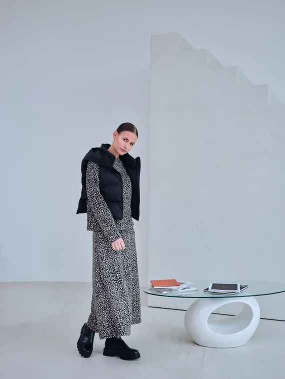 Elisa.and.me Джемпер с леопардовым принтом