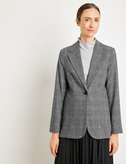 Пиджак в клетку GERRY WEBER