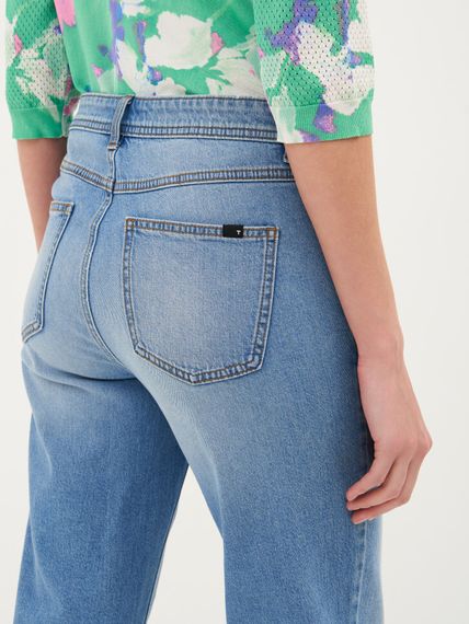 TAIFUN Кюлоты джинсовые