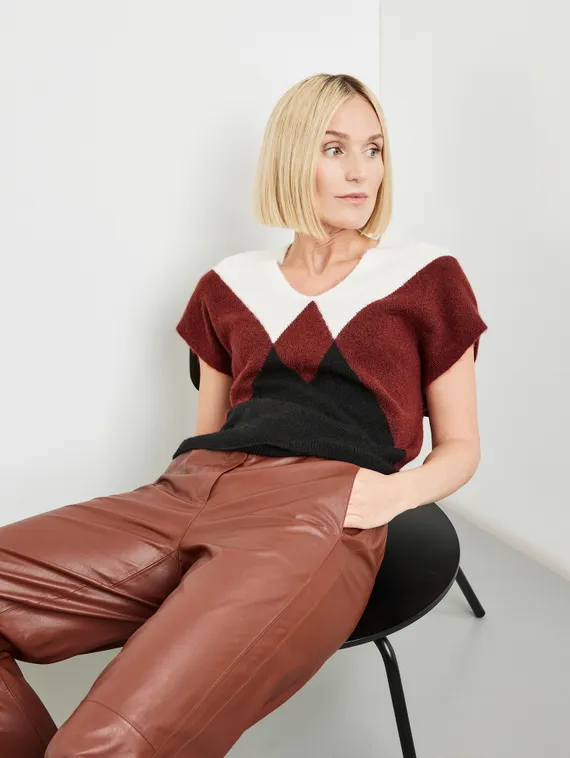 GERRY WEBER Джемпер с короткими рукавами