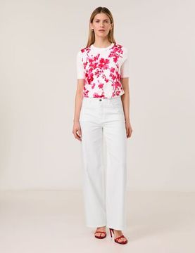 TAIFUN Джинсы белые