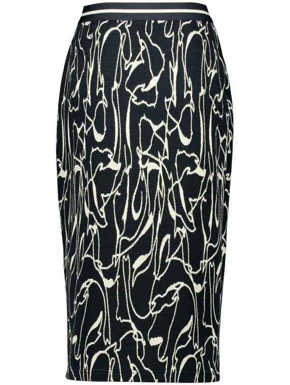 GERRY WEBER Юбка с жаккардовым узором