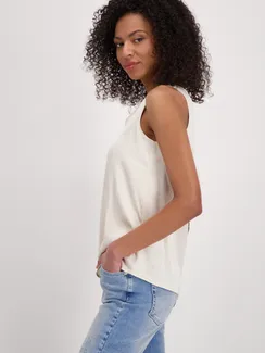 MONARI Топ атласный