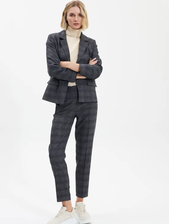 UNQ Брюки в клетку