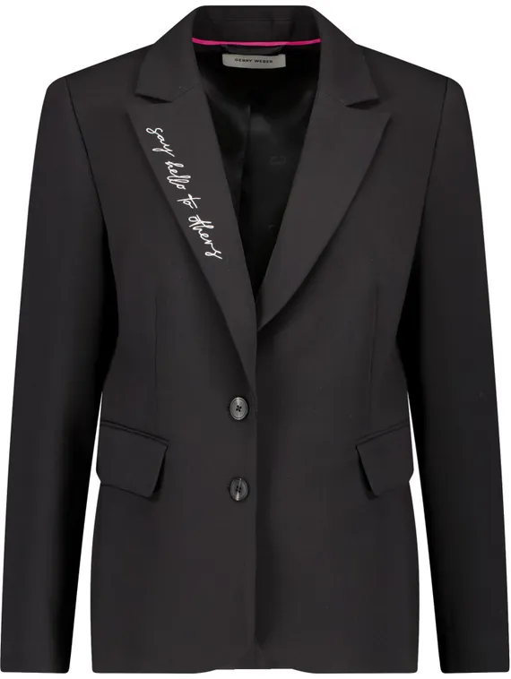 GERRY WEBER Пиджак классический с вышивкой