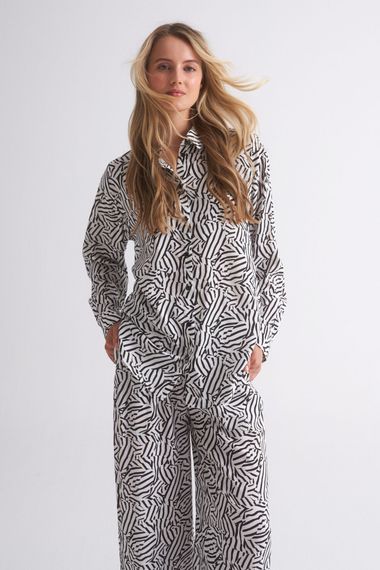 UNQ Брюки с принтом