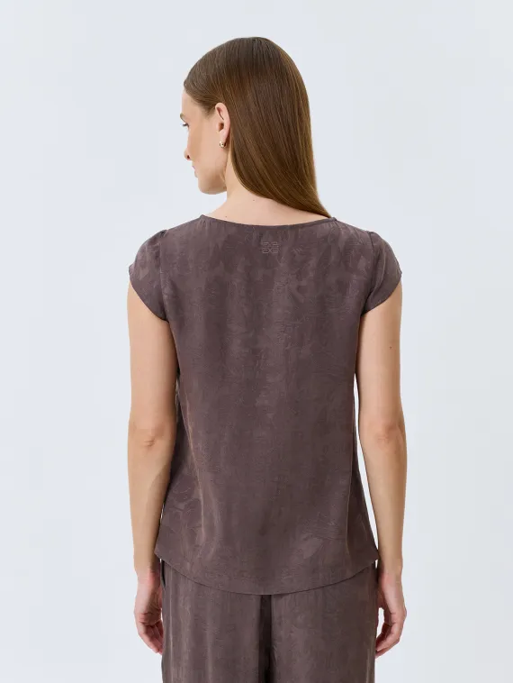 BULMER Жаккардовый топ