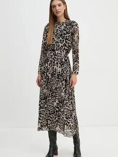 Oui Платье с принтом