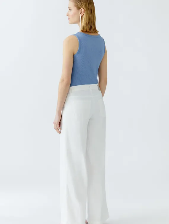 Oui Джинсы с широкими брючинами