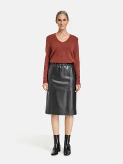 GERRY WEBER Юбка из искусственной кожи
