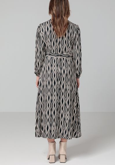 BIANCA Платье с принтом