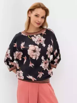 BULMER Блуза с цветочным принтом