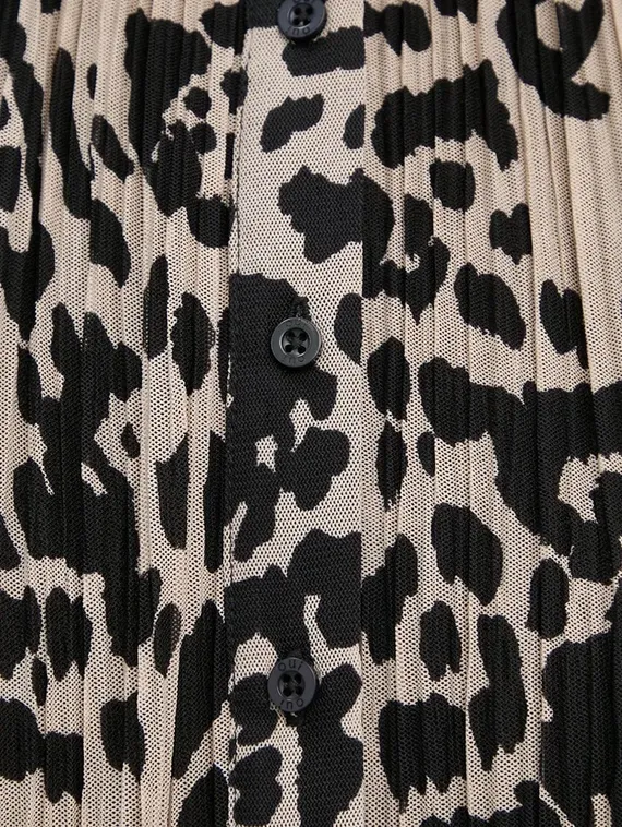 Oui Платье с принтом