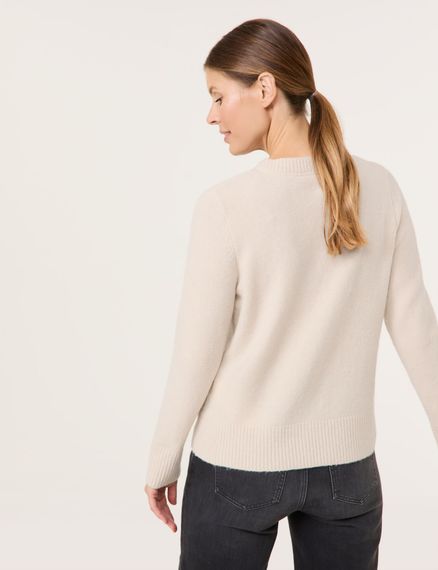 GERRY WEBER Джемпер с декоративными стразами