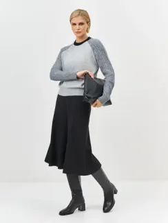 BULMER Джемпер в стиле колор-блок с шерстью