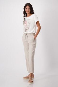 MONARI Брюки льняные 7/8