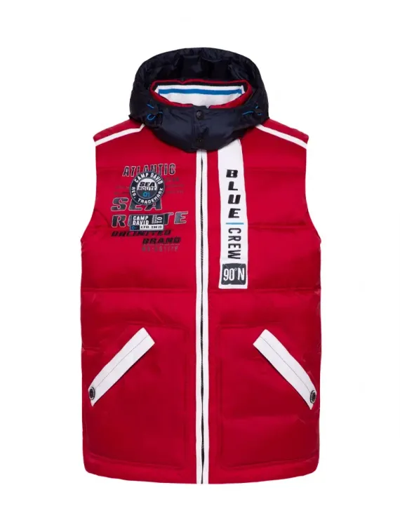 CAMP DAVID Жилет стеганый