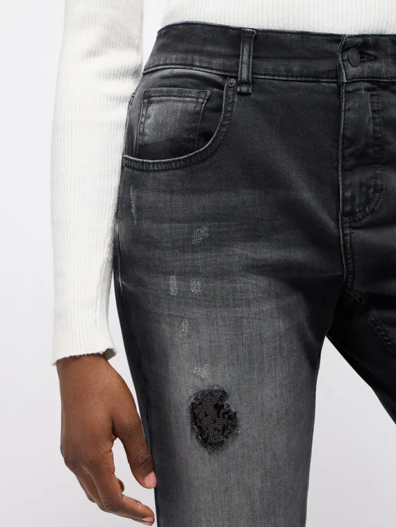 ANGELS Джинсы с пайетками