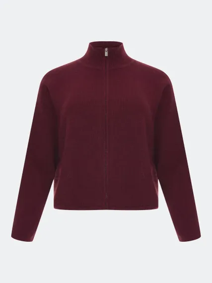 BULMER Укороченный бомбер с ангорой